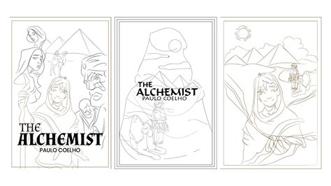 The Alchemist Book Cover Design on Behance