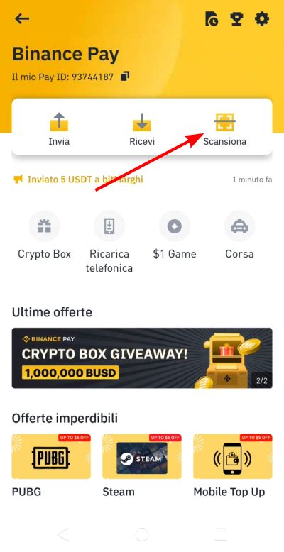 Come Effettuare Pagamenti Con Binance Pay Nova Sera