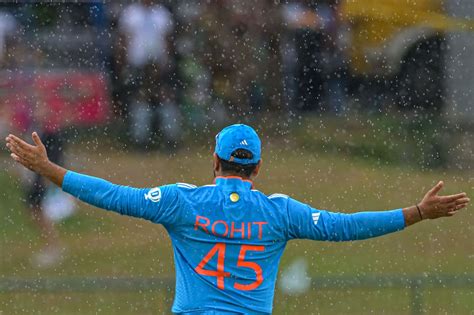 Enough Already Rohit Sharma Expresses His Frustration As The Rain