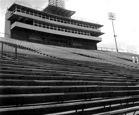 Florida Memory • South Side Of The Fsu Stadium Tallahassee Florida