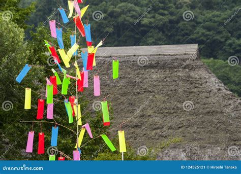 Tanabata Decorations Stock Image Image Of Festival 124525121