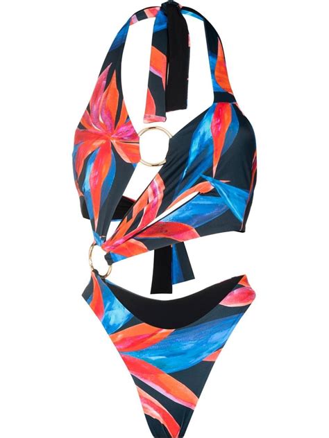 Louisa Ballou Sex Wax Asymmetric Swimsuit Farfetch