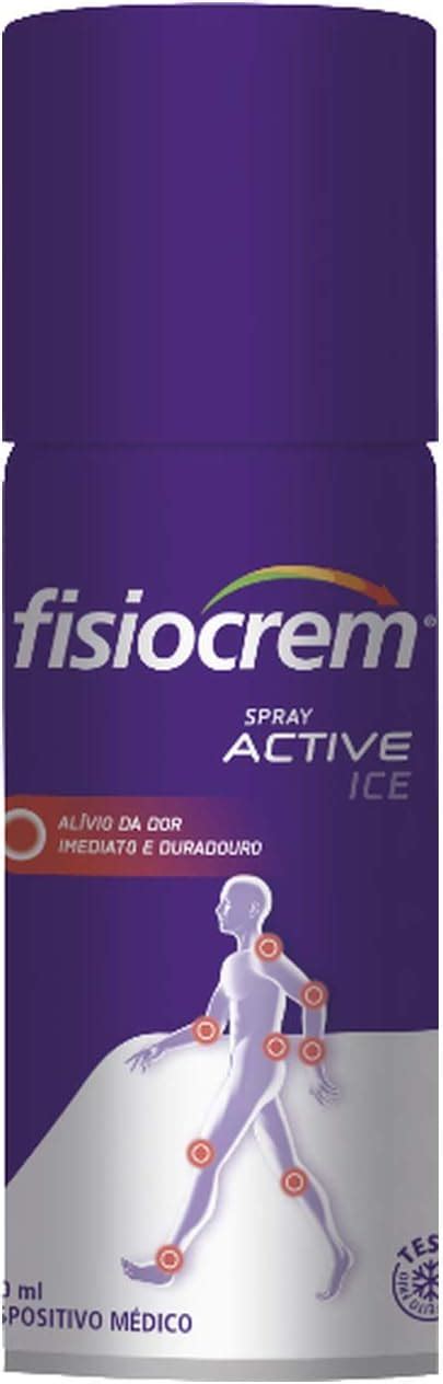 Fisiocrem Spray Active Ice 150 Mililitros Amazones Salud Y Cuidado