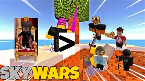 Captain Roblox Skywars Montage YouTube