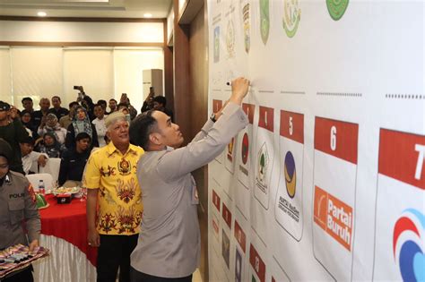 Wujudkan Pemilu Damai 2024 Polres Soppeng Bersama Kpud Soppeng