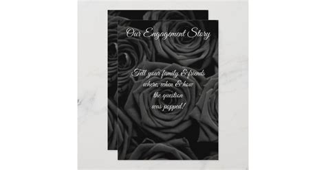 black roses wedding invitation | Zazzle