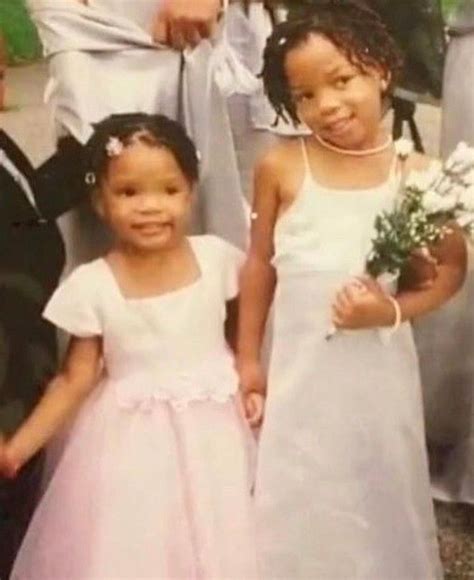 Little Halle And Chloe In 2024 Chloe Halle Chloe And Halle Halle Bailey