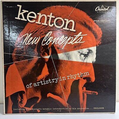 Kenton New Concepts Of Artistry In Rhythm Vinyl Album Capitol Records T