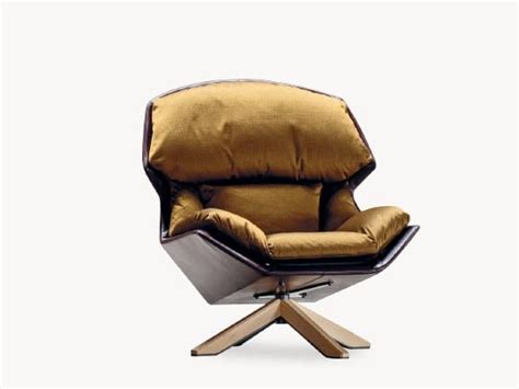 CLARISSA Swivel Fabric Armchair By Moroso Design Patricia Urquiola