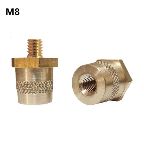 Battery Pole Adaptor Pair With Male Thread M6m8battery Terminal