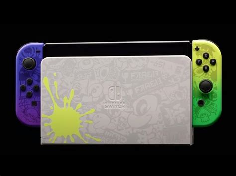 ¿una Switch Oled Llena De Color Nintendo Lanza Consola Edición Splatoon 3