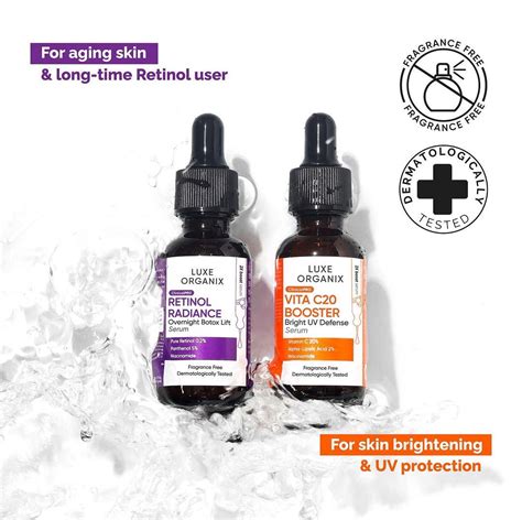 Luxe Organix Clinicalpro Booster Serums Seak Beauty