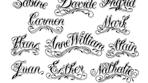 Tattoo Lettering Generator Calligraphy - Calligraph Choices