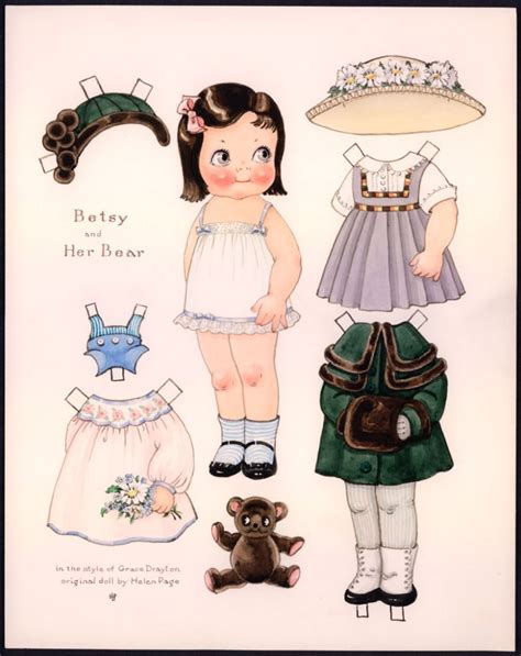 Adventures Of Dolly Dingle Paper Dolls Artofit