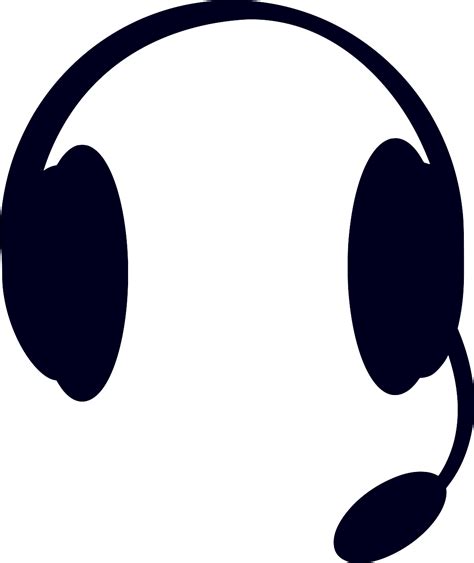 SVG Headset Kopfhörer dj Musik Kostenloses SVG Bild Symbol