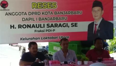 Solusi Banjir Warga Rt Loktabat Utara Minta Embung