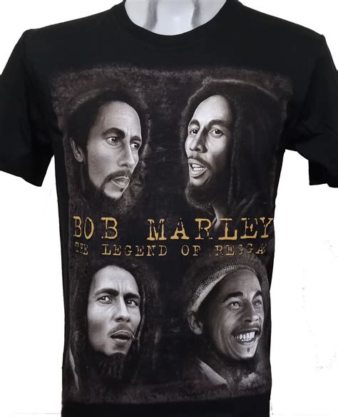 Bob Marley T Shirt The Legend Of Reggae Size L RoxxBKK