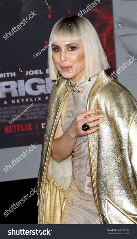 Noomi Rapace Attends Netflix Bright Premiere Stock Photo (Edit Now ...