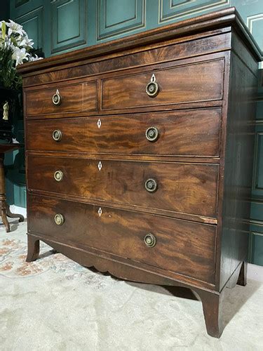 Late Victorian Early Edwardian Chest Of Drawers Hunt Vintage