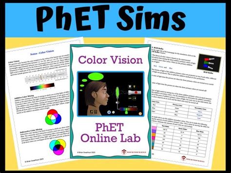 Phet Simulation Color Vision Teaching Resources