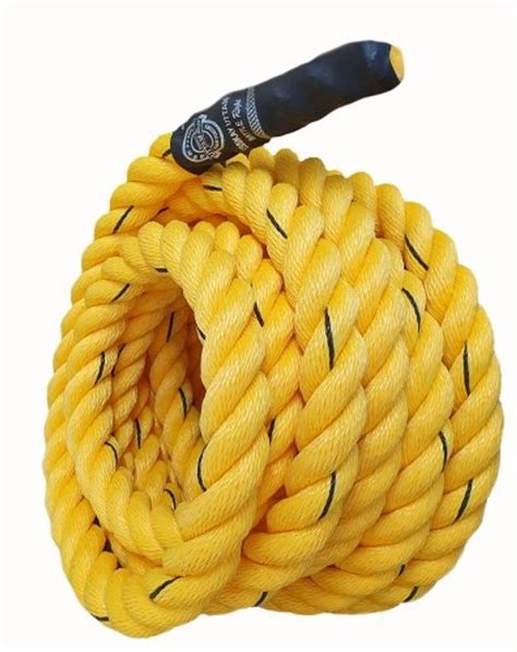 Yellow Nylon Polypropylene Rope For Industrial Size 6mm At Rs 155 Kg