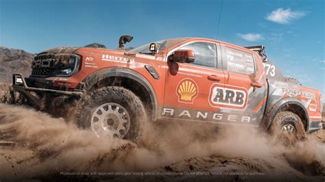 Race-Ready Ford Ranger Raptor With Snorkel Unveiled For Baja 1000