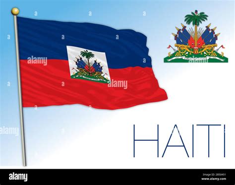 Haitian Flag Coat Of Arms