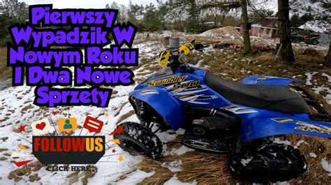 Wleciały Dwa Nowe Quady Polaris Scrambler 500 Segway AT6 Yamaha Kodiak