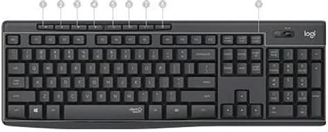 logitech MK295 Silent Wireless Keyboard and Mouse Combo User Guide