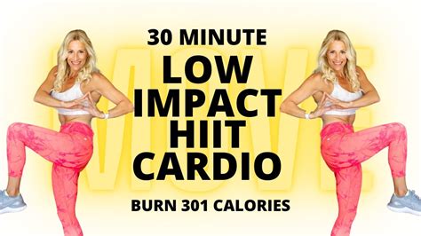 Minute Low Impact High Intensity Cardio Burn Calories