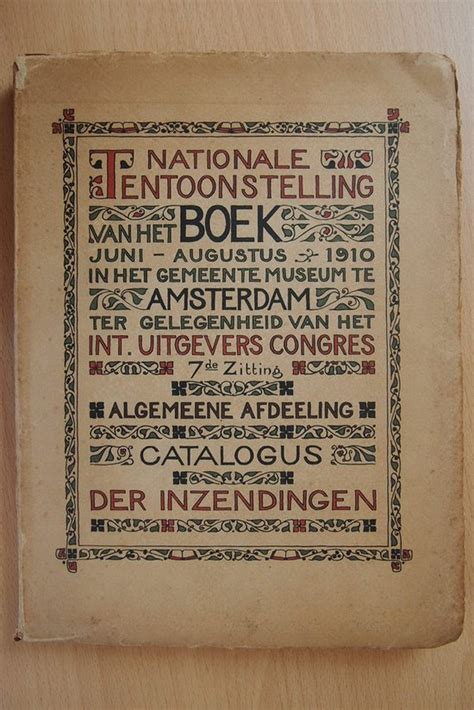 Catalogus Der Nationale Tentoonstelling Van Het Boek