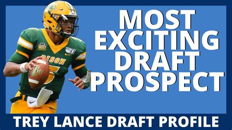 The Most Exciting Nfl Draft Prospect Trey Lance Qb Ndsu Youtube