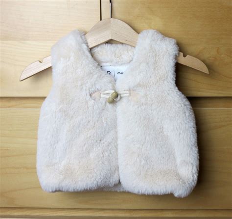 Gilet Fausse Fourrure R Mini Fille Mois Bebe Gilet Fausse Fourrure