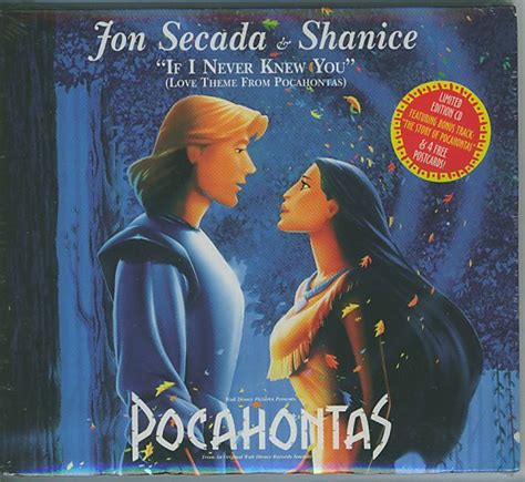 Jon Secada Shanice If I Never Knew You Love Theme From Pocahontas