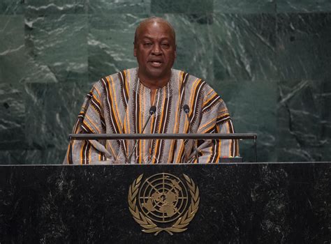 Ghana President Draws on King of Pop for U.N. Address - Newsweek