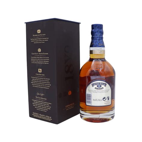 Whisky Chivas Regal 18 Ans Gold Signature