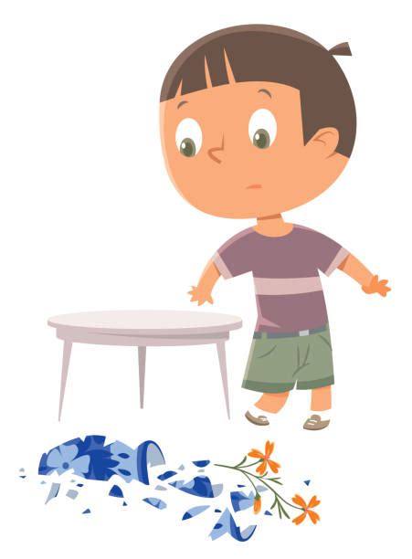 Child Broken Vase Illustrations, Royalty-Free Vector Graphics & Clip Art - iStock