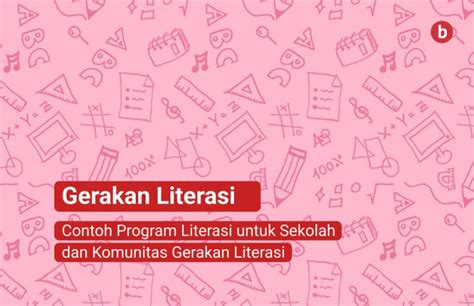 8 Contoh Program Literasi Sekolah Yang Menarik Penerbit Bukunesia