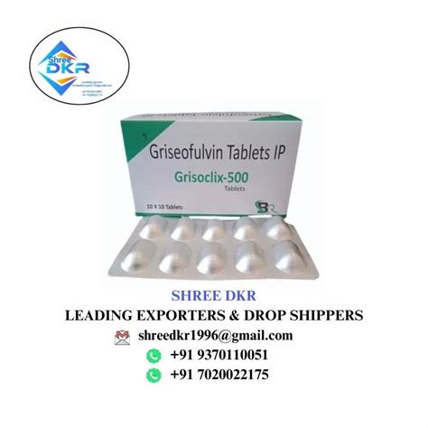 Griseofulvin Tablets Griso Latest Price Manufacturers Suppliers