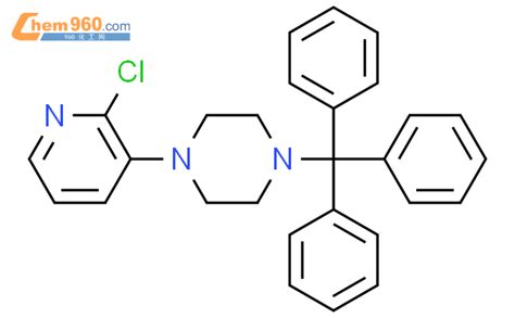 854159 22 1 PIPERAZINE 1 2 CHLORO 3 PYRIDINYL 4 TRIPHENYLMETHYL