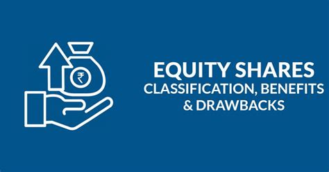 Equity Shares Classification Benefits Drawbacks SAG RTA