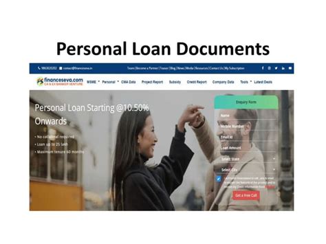 Personal Loan Documents | PPT