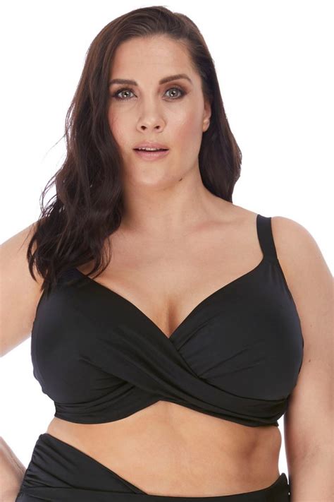 Elomi Magnetic Underwire Plunge Bikini Top ES7193