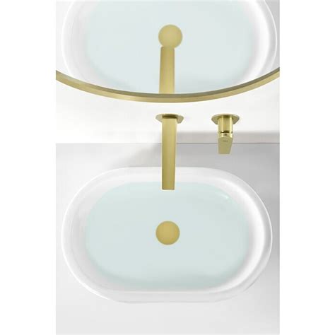 Imex Delos Grifo De Lavabo Empotrado Oro Bauhaus