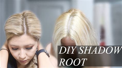 Diy Easy Shadow Root Root Smudge At Home Youtube