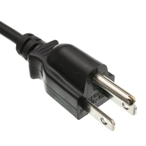 Computer Monitor Power Cord NEMA 5 15P To C13 13A 25ft