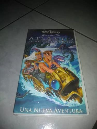 Vhs Película Vintage Disney Atlantis El Regreso De Milo MercadoLibre