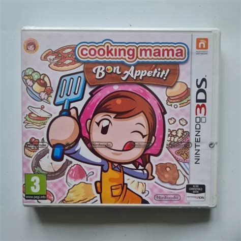 Jeu Cooking Mama Bon Appétit Nintendo 3ds Neuf Et Scellé Rare