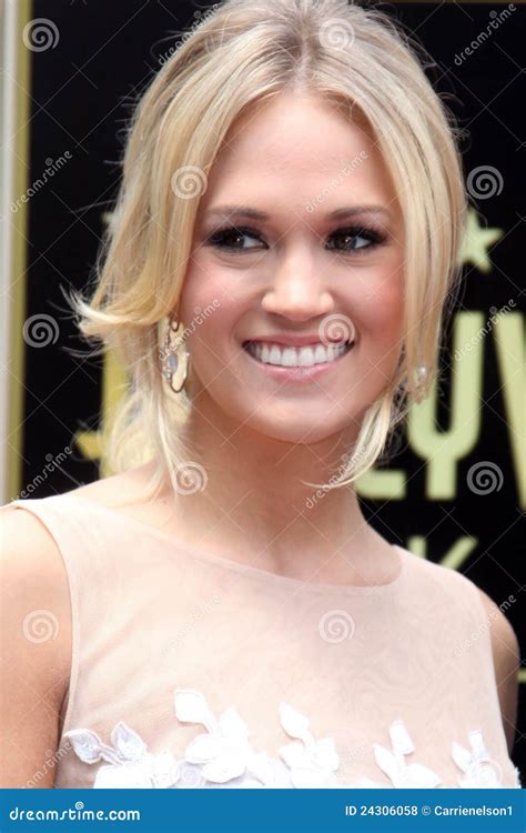 Carrie Underwood Simon Fuller Editorial Stock Photo Image Of Carrie