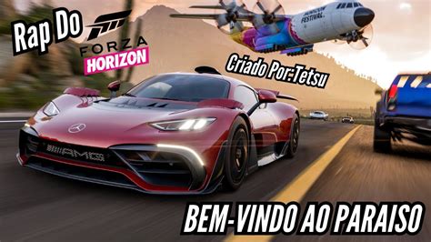 Forza Horizon Rap Bem Vindo Ao Paraiso Music Video YouTube